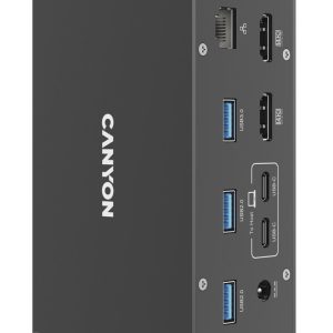 Canyon Docking DS-95 14in1 USB-C, grau (CNS-HDS95ST)