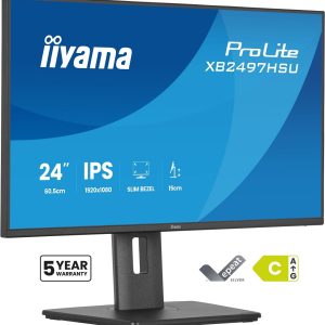 iiyama ProLite XB2497HSU-B1 – 60,5 cm (23.8″) 1920 x 1080 Pixel Full HD LED Schwarz