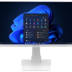 bluechip BUSINESSline AIO23500t *white* – 23,8″ IPS Touch, Intel Core i5-14400, 16 GB RAM, 500 GB NVMe SSD, W11P