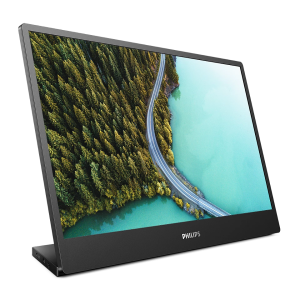 Philips tragbarer FHD USB-C Monitor 16B1P3302 (1920×1080, USB-C Anschluss, Mehrwinkel Standfuss) schwarz