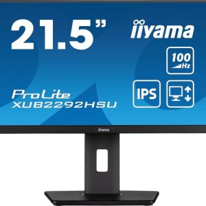 iiyama ProLite XUB2292HSU-B6 – LED-Monitor – Full HD (1080p) – 55.9 cm (22″)