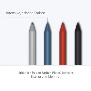 Microsoft Surface Pen platin grau – mit 4096 Druckstufen