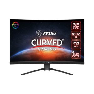 MSI MAG 325CQRFDE QD Computer screen 80 cm (31.5″) 2560 x 1440 Pixel Wide Quad HD LCD Black