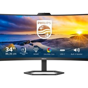 Philips 34E1C5600HE – 5000 Series – LED-Monitor – gebogen – 86.36 cm (34″)