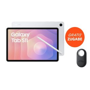 Samsung Galaxy Tab S11 SM-X730 Wi-Fi – 11″, AMOLED, 128 GB, Android 16, Silber, inkl. SmartTag 2