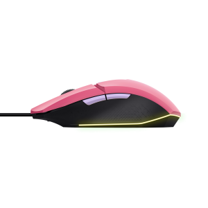 Trust Gaming GXT109P FELOX Gaming Mouse pink Lighted gaming mouse with programmable buttons, white