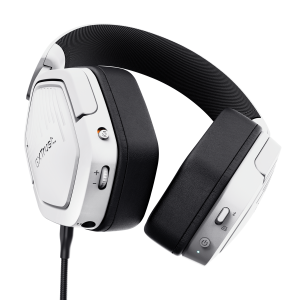 HSE Trust Gaming GXT493PS CARUS Wireless Gaming Headset knows powerful, ear-closing and wireless PS5 gaming headset, white