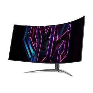 Acer Predator X45 (X45bmiiphuzx) 45″ UWQHD OLED Gaming Monitor 113.0 cm (44.5 inches), OLED, 0.03ms (GTG), 240Hz DP (Type-C)/ 100Hz HDMI, USB Hub, 2x HD
