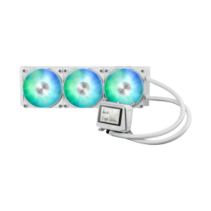 ASUS MAX Gaming LC 360 ARGB LCD White | AiO-Wasserkühlung