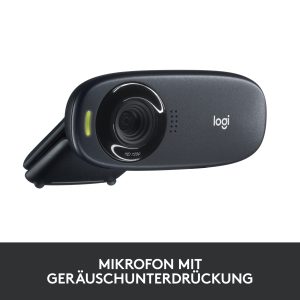 Logitech HD Webcam C310 ,1280 x 720 Pixel, 1.0 MP CMOS, USB 2.0, Mikrofon