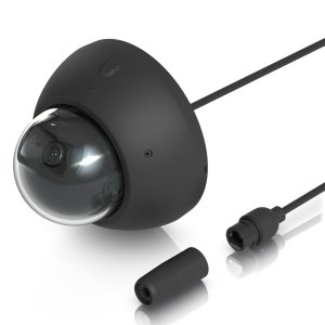 Ubiquiti AI Dome Überwachungskamera Schwarz 4K (3840×2160), PoE, 40m Nachtsicht, IP66 Wetterfest, Intelligente Erkennung