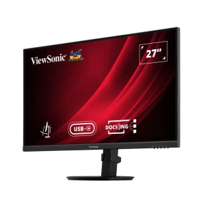 ViewSonic VG2709U-2K LED Office Monitor 68,58 cm (27 Zoll) Ergonomischer Standfuß und USB-C Dockingstation, QHD, 16:9, 4ms, IPS, 350cd/m², 100Hz