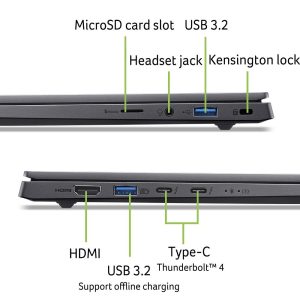 Acer Swift X 14 OLED (SFX14-73G-79BJ) 14,5″ WQ2.8K, OLED, 120Hz, Intel Ultra 7-255H, 32GB RAM, 1TB SSD, GeForce RTX5060, Window