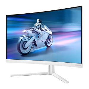 Philips Evnia 27M2C5501/00 27 Zoll QHD Curved Gaming Monitor, 180 Hz, 1 ms GtG, FreeSync Premium (2560×1440, 2x HDMI 2.0, 1x DisplayPort1.4) weiss