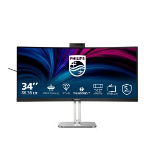 Philips 34B2U6603CH – 6000 Series – LED-Monitor – gebogen – 86.36 cm (34″)