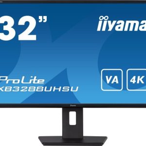 iiyama ProLite XB3288UHSU-B5 – LED monitor – 4K – 81.3 cm (32″) – HDR
