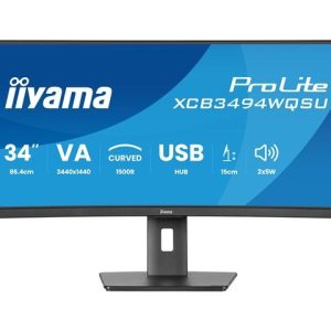 iiyama ProLite XCB3494WQSU-B1 – LED-Monitor – gebogen – 86.4 cm (34″) – HDR