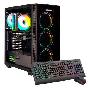Hyrican GAMEMAX Gaming-PC Draco XD 7968 – AMD Ryzen 5 5500, 16 GB RAM, 480 GB SSD, GeForce RTX 5050, Windows 11 Home