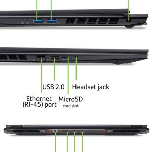 Acer Nitro 18 AI (AN18-61-R10V) Gaming/ Copilot+ PC 18″ WQXGA, 165Hz, Ryzen AI R7-350 (50 TOPS), 16GB RAM, 1TB SSD, GeForce RTX5070, Windows 11