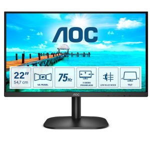 AOC B2 22B2H/EU – 54.6 cm (21.5″) 1920 x 1080 Pixel Full HD LED Black