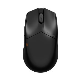 be quiet! Dark Perk Ergo Gaming Maus kabellose Gaming Maus mit Flagschiff PixArt PAW3950 Sensor und 110 Stunden Akkulaufzeit, wiegt nur 55g