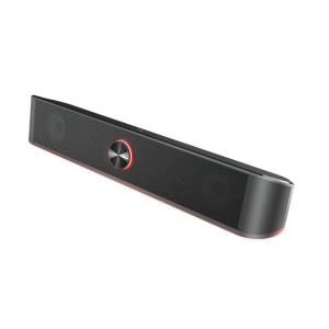 TRUST Gaming GXT 619 Thorne RGB Illuminated Soundbar, Stereo-Soundbar mit RGB-Beleuchtung und platzsparendem Design