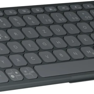 Logitech KEYS-TO-GO 2 Tastatur, Kabellos Integrierte Abdeckung, Bluetooth LE, DE-Layout