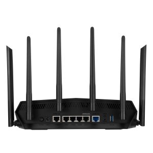 ASUS TUF Gaming AX6000 WiFi 6 Router AX6000 Dual-Band, 1x 2.5 GbE + 4x GbE LAN, AiMesh