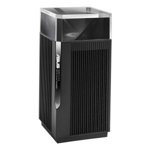 ASUS ZenWiFi Pro ET12 WLAN Mesh Router 2er-Pack Schwarz [WiFi 6E (802.11ax), Tri-Band, bis zu 11.000 Mbit/s]