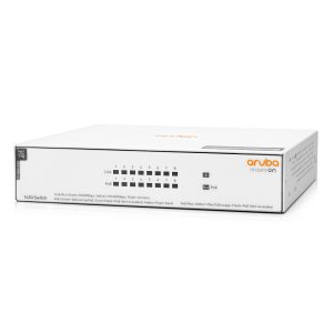 HPE Networking Instant On 1430 Unmanaged Switch (R8R46A) [8x Gigabit Ethernet PoE, 64W]