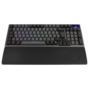 ASUS ROG Azoth 96 HE kabellose Gaming Tastatur mit magnetischen Switches und 8K-Polling-Rate