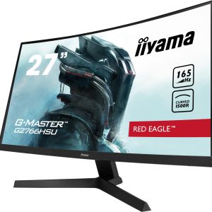 Iiyama G-Master G2766HSU-B1 Gaming Monitor – 69 cm (27 Zoll), Curved 1500R, 165 Hz