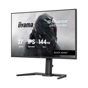 Iiyama GB2741HSU-B1 Gaming Monitor 27? Full HD IPS?Panel, 144 Hz, 1 ms MPRT, FreeSync und G?Sync kompatibel