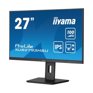 Iiyama ProLite XUB2793HSU-B7 Office Monitor 27″ (68.6 cm) ,IPS, USB-Hub, 100Hz Bildwiederholrate