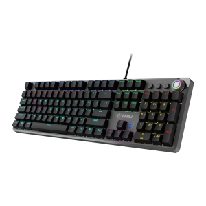 MSI FORGE GK310 Gaming Tastatur mechanische Gaming Tastatur mit RGB-Beleuchtung