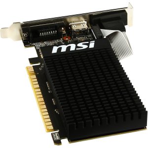 MSI GeForce GT 710 2GD3H LP 2GB DDR3 graphics card – VGA/DVI/HDMI