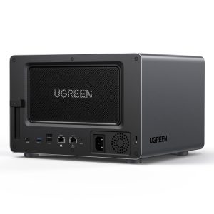 UGREEN DXP6800 Pro 16TB Seagate IronWolf NAS-Bundle NAS inkl. 2x 8TB Seagate IronWolf 3.5 Zoll SATA Festplatte