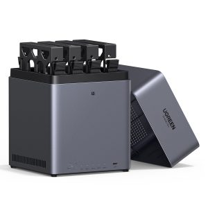 UGREEN NASync DH4300 Plus 4-Bay NAS 0/4, 1x 2.5GbE, 1x USB-C, 2x USB-A, 8GB RAM