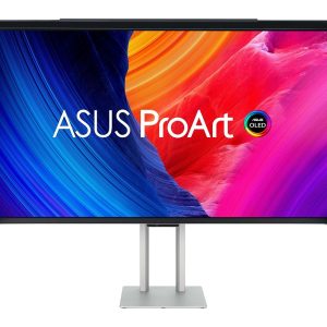 ASUS ProArt OLED PA32UCDMR-K – 80 cm (31.5″) 3840 x 2160 Pixel 4K Ultra HD QD-OLED Black, Silver