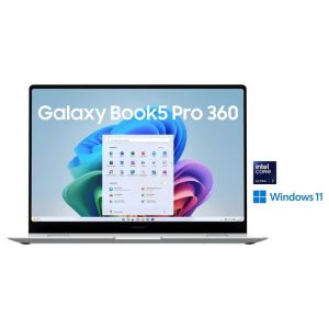 Samsung Galaxy Book5 Pro 360 – 16″, Intel Core Ultra 7 258V, 32 GB RAM, 1 TB SSD, Windows 11 Home