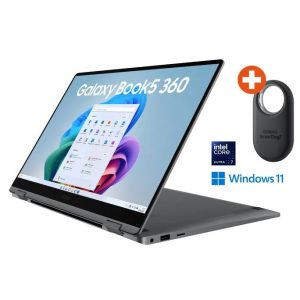 SAMSUNG Galaxy Book5 360 15,6″ + SmartTag 2 – Intel Core Ultra 7 258V, 32 GB RAM, 1 TB SSD, Windows 11 Home