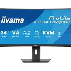 Iiyama ProLite XCB3497WQSNP-B1 – LED-Monitor – gebogen – 86.4 cm (34″)