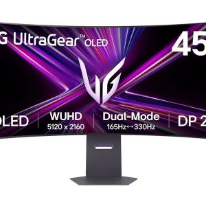 LG UltraGear 45GX950A-B – OLED-Monitor – gebogen – 114.3 cm (45″) – HDR
