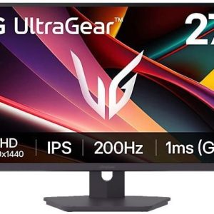 LG UltraGear 27G610A-B – 27″ WQHD IPS Gaming Monitor, 200 Hz