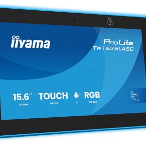 Iiyama ProLite TW1625LASC-B3PNR – Android-PC – Touchpanel-PC – 1 RK3576 / 2.2 GHz – RAM 4 GB – SSD – eMMC 32 GB – Cortex