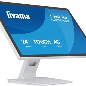 iiyama ProLite T2452MSC-W1AG – 60,5 cm (23.8″) 1920 x 1080 Pixel Full HD LED Touchscreen Weiß