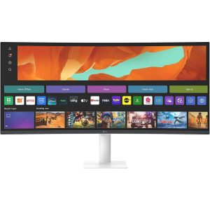 LG 34U601SA-W – 34″, UWQHD VA Curved, 100 Hz, 3440 × 1440