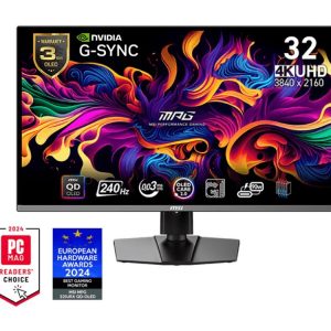 MSI MPG 321URXDE QD-OLED – OLED monitor – Gaming – 80 cm (31.5″)
