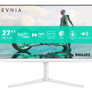 Philips Evnia 27M2N3201A/00 – 68.6 cm (27″) 1920 x 1080 Pixel Full HD LCD White