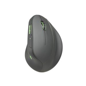 Speedlink PIAVO PRO Beleuchtete Wiederaufladbare Vertikale Ergonomische Maus – kabellos, Gummi-Schwarz